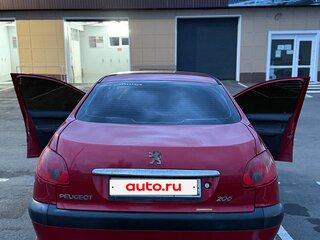 2007 Peugeot 206, красный, 220000 рублей, вид 3