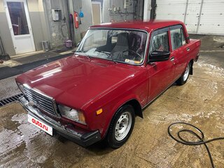 2006 Lada (ВАЗ) 2107, пурпурный, 200000 рублей, вид 4