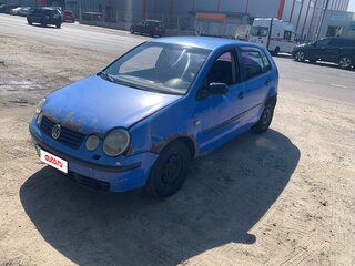 2002 Volkswagen Polo IV, синий, 140000 рублей, вид 1
