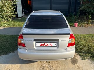 2007 Hyundai Accent ТагАЗ II, серебристый, 370000 рублей, вид 3