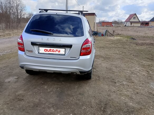 2023 Lada (ВАЗ) Granta Cross I Рестайлинг, серый - вид 3