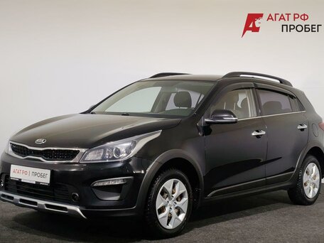 2019 Kia Rio X-Line IV, чёрный, 1420000 рублей, вид 1