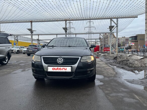 2007 Volkswagen Passat B6, чёрный, 440000 рублей - вид 4
