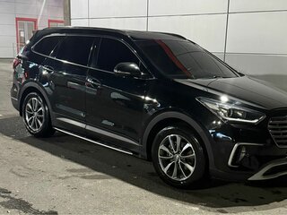 2016 Hyundai Santa Fe Grand III Рестайлинг, чёрный, 2450000 рублей, вид 3