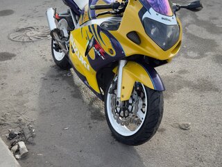 2002 Suzuki GSX-R 600, жёлтый, 400000 рублей, вид 3