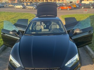 2021 Audi S5 II (F5) Рестайлинг, чёрный, 4600000 рублей, вид 4