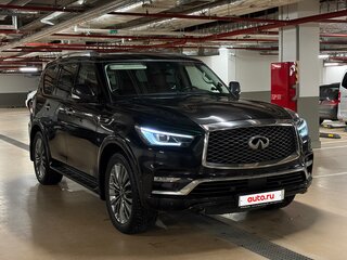 2018 Infiniti QX80 I Рестайлинг 2, чёрный, 3300000 рублей, вид 1