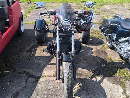 1991 Honda Steed 600, красный, 800000 рублей, вид 3