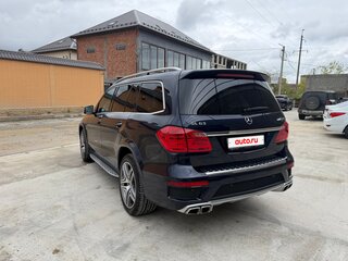 2015 Mercedes-Benz GL-Класс AMG 63 AMG, синий, 5000000 рублей, вид 4