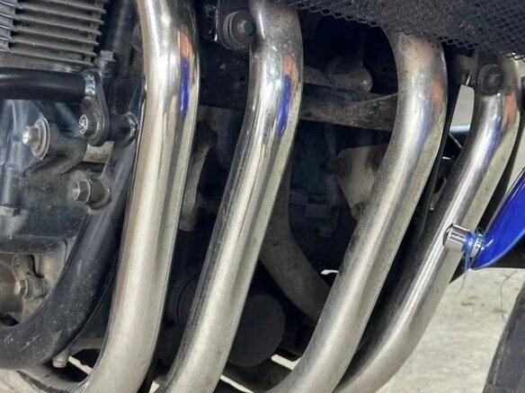 1997 Honda X4, синий, 400000 рублей - вид 14