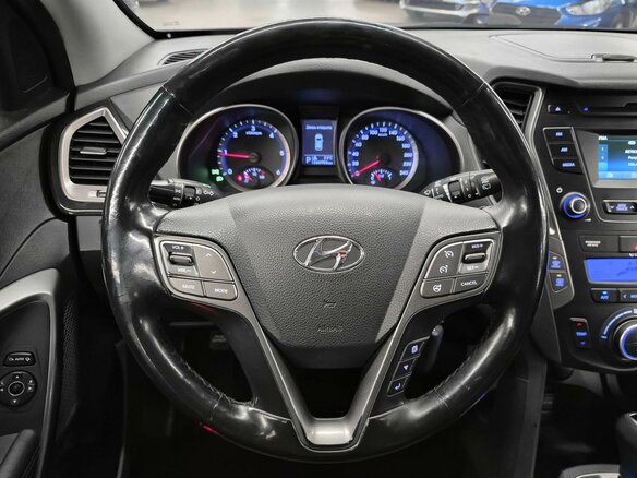 2014 Hyundai Santa Fe III, чёрный - вид 12