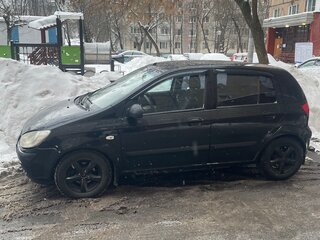 2005 Hyundai Getz I Рестайлинг, чёрный, 260000 рублей, вид 4