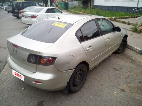 2005 Mazda 3 I (BK), белый, 130000 рублей, вид 4