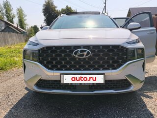 2021 Hyundai Santa Fe IV Рестайлинг, белый, 4860000 рублей, вид 1