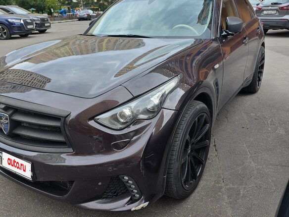 2011 Infiniti FX FX37 II (S51) Рестайлинг, коричневый