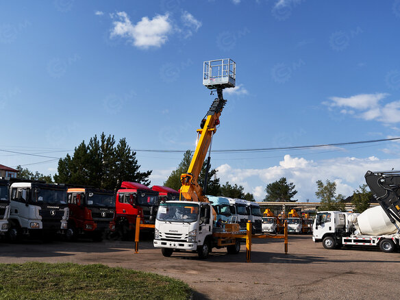 2026 Isuzu Автовышки, жёлтый, 5894688 рублей - вид 14