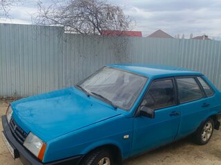 2000 Lada (ВАЗ) 21099, синий, 100000 рублей, вид 5