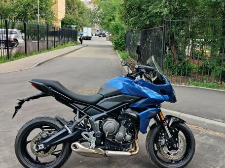 2022 Triumph Tiger Sport 660, синий, 925000 рублей, вид 1
