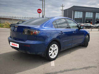 2006 Mazda 3 I (BK) Рестайлинг, синий, 550000 рублей, вид 4