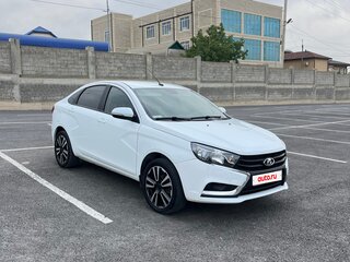 2021 Lada (ВАЗ) Vesta I, белый, 820000 рублей, вид 2
