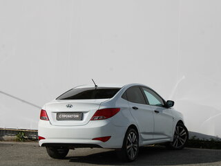 2014 Hyundai Solaris I, белый, 799000 рублей, вид 4