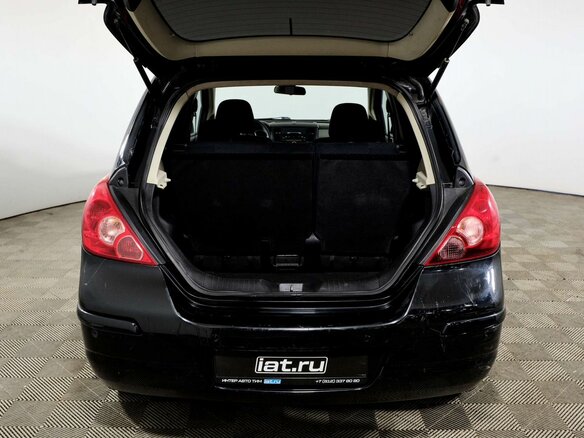 2012 Nissan Tiida I Рестайлинг, чёрный - вид 10