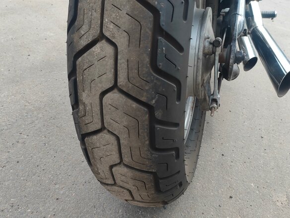 1997 Honda Steed 400, чёрный, 289000 рублей - вид 8