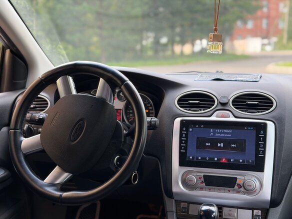 2009 Ford Focus II Рестайлинг, чёрный - вид 6