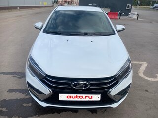 2023 Lada (ВАЗ) Vesta I Рестайлинг (NG), белый, 900000 рублей, вид 3