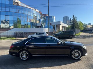 2015 Mercedes-Benz S-Класс 350 CDI BlueTEC Long 7G-TRONIC VI (W222, C217), чёрный, 2700000 рублей, вид 4