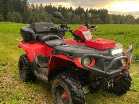 2013 Polaris Sportsman 500, красный, 470000 рублей, вид 1