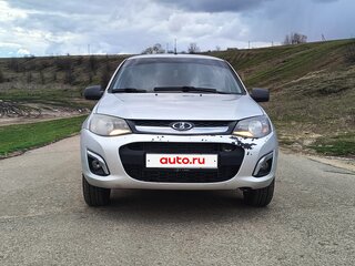 2014 Lada (ВАЗ) Kalina II, серебристый, 435000 рублей, вид 1
