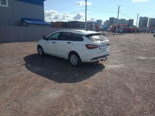 2024 Lada (ВАЗ) Vesta SW I Рестайлинг (NG), белый, 1400000 рублей, вид 4