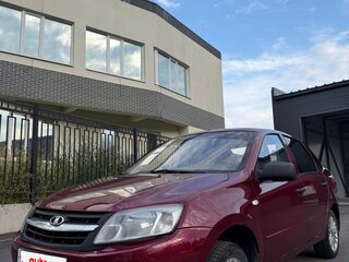 2013 Lada (ВАЗ) Granta I, красный, 290000 рублей, вид 2