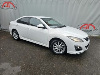2011 Mazda 6 II (GH) Рестайлинг, белый, 1149000 рублей, вид 1