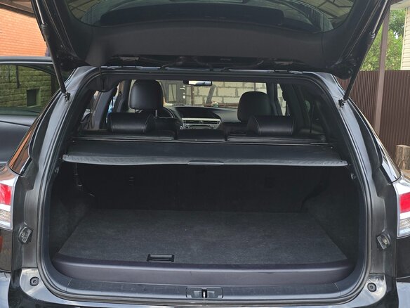 2012 Lexus RX 350 III Рестайлинг, чёрный, 1850000 рублей - вид 8