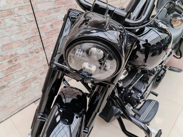 2021 Harley-Davidson Road King, чёрный - вид 10