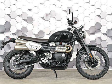 2024 Triumph Scrambler, чёрный, 1447000 рублей, вид 3