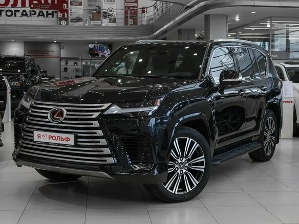 2026 Lexus LX 500d IV, чёрный, 19100000 рублей