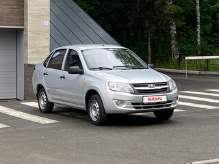 2014 Lada (ВАЗ) Granta I, серебристый, 300000 рублей, вид 3