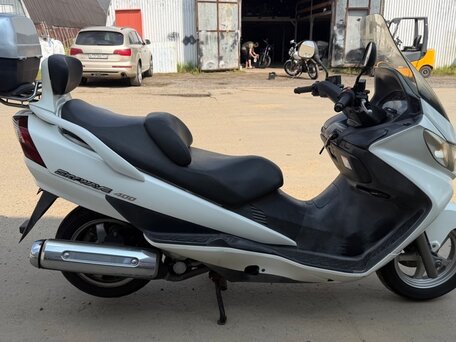 2005 Suzuki Burgman (SkyWave) 400, белый, 249000 рублей, вид 3