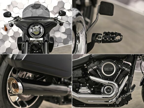 2020 Harley-Davidson Sport Glide, чёрный, 1449000 рублей - вид 9