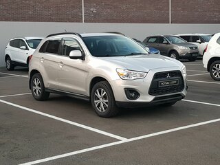 2014 Mitsubishi ASX I Рестайлинг, серый, 1295000 рублей, вид 2