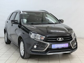 2019 Lada (ВАЗ) Vesta SW I, чёрный, 995000 рублей, вид 2