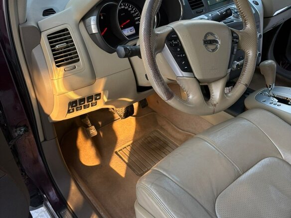 2013 Nissan Murano II (Z51) Рестайлинг 2, пурпурный, 1400000 рублей - вид 9