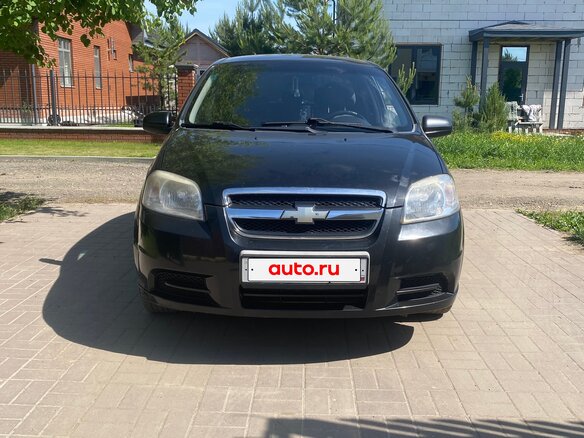2007 Chevrolet Aveo I Рестайлинг, чёрный, 420000 рублей