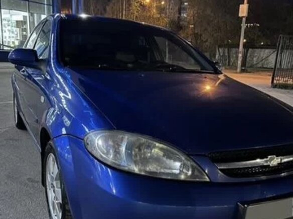 2008 Chevrolet Lacetti I, синий, 365000 рублей - вид 8