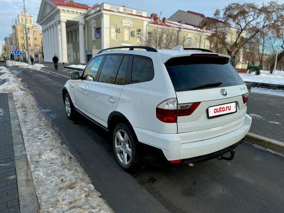 2008 BMW X3 20d I (E83) Рестайлинг, белый, 1230000 рублей - вид 5