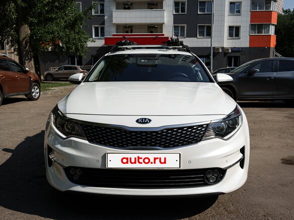 2018 Kia Optima IV, белый, 1700000 рублей - вид 1