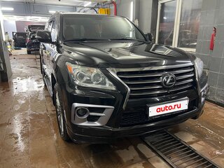 2013 Lexus LX 570 III Рестайлинг, чёрный, 3600000 рублей, вид 1
